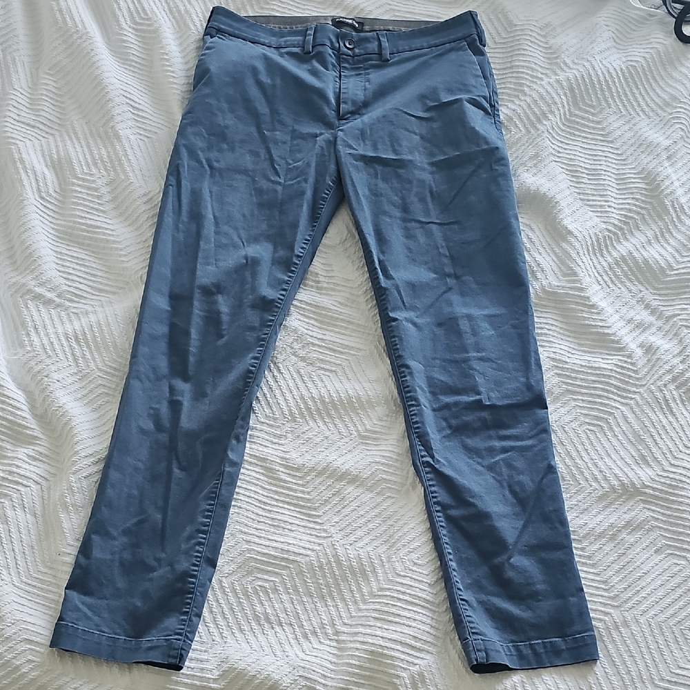 Express Men's Slate Blue Chinos
